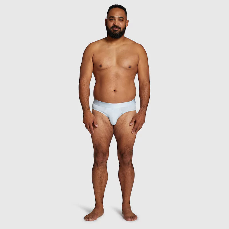 ALPHX Comfort Class Brief - Modern Fit - Glacier Blue | ALPHX.com Underwear ALPHX Alphx.com