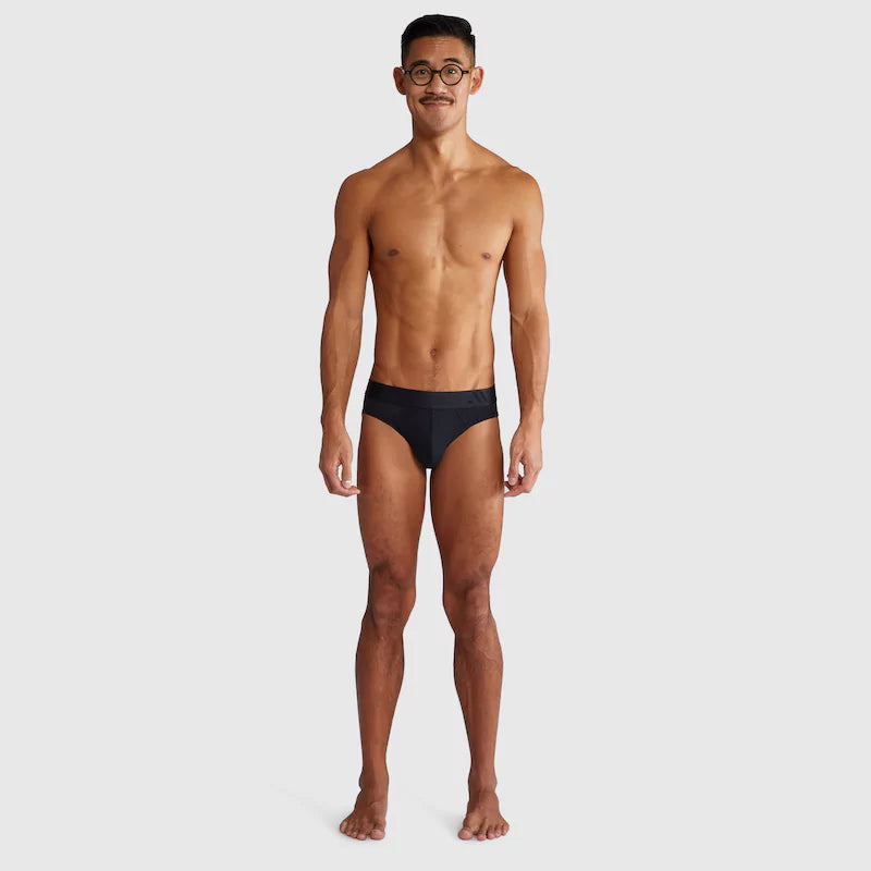 ALPHX Comfort Class Brief - Modern Fit - Midnight Black | ALPHX.com Underwear ALPHX Alphx.com