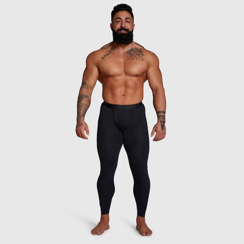 ALPHX Athletic Fit Union Pants Midnight Black: Room to Move, Comfort to Last Underwear ALPHX Alphx.com