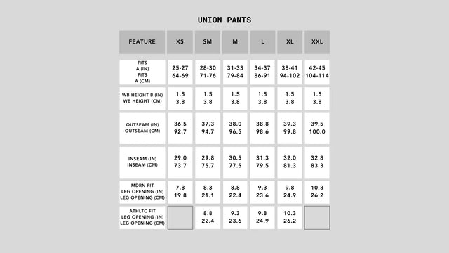 Alphx_union_pants_size_chart