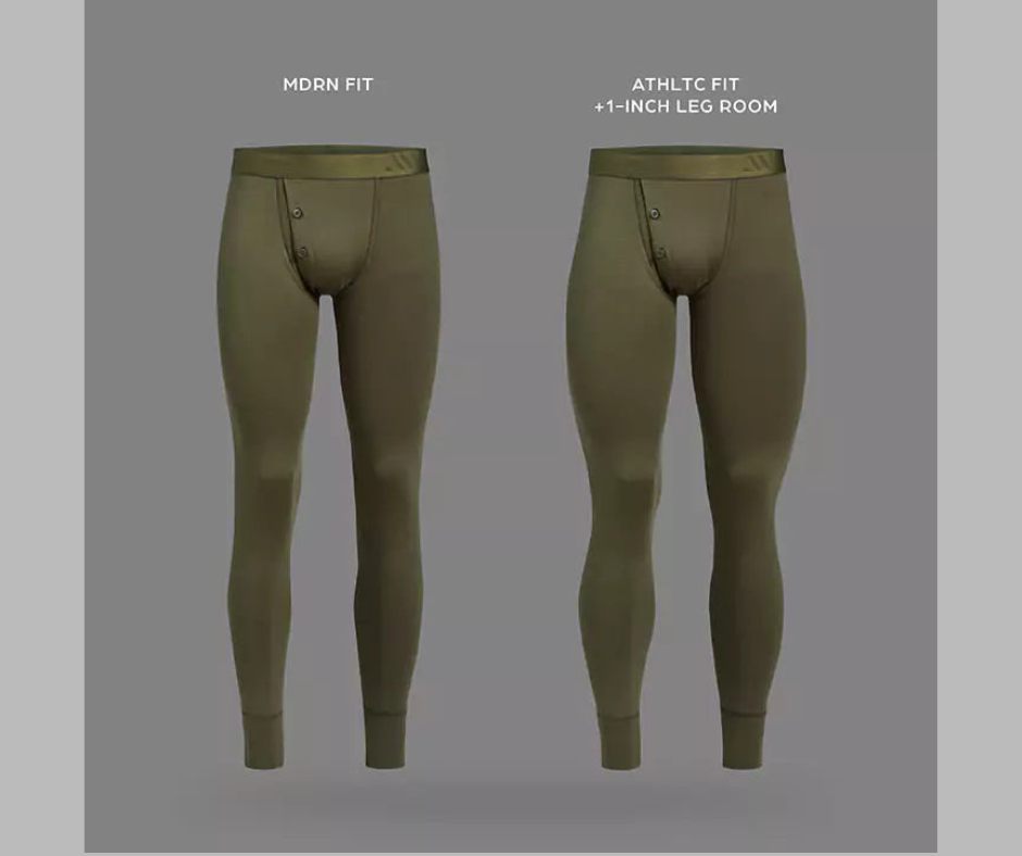 ALPHX Athletic Fit Union Pants Moss Green: Room to Move, Comfort to Last Underwear ALPHX Alphx.com