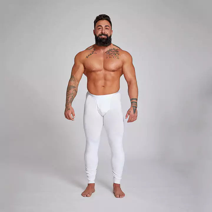 ALPHX Comfort Class Union Pant - Athletic Fit - Frost White | ALPHX.com Underwear ALPHX Alphx.com