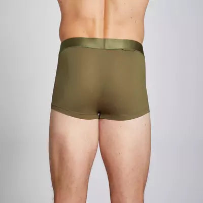 ALPHX Comfort Class Trunk - Modern Fit - Moss Green | ALPHX.com Underwear ALPHX Alphx.com