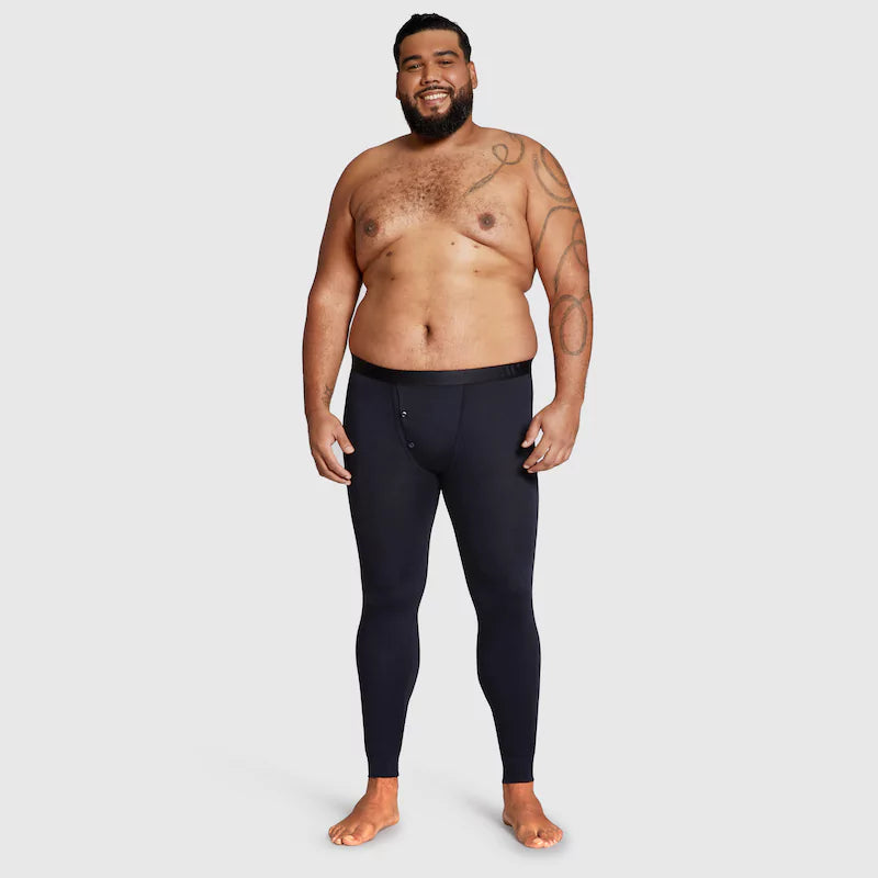 ALPHX Union Pants – Midnight Black Modern Fit for a Sleek, Bulk-Free Feel Underwear ALPHX 2XL Alphx.com