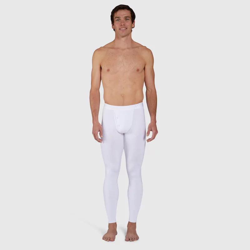 ALPHX Union Pants – Frost White Modern Fit for a Sleek, Bulk-Free Feel Underwear ALPHX M Alphx.com