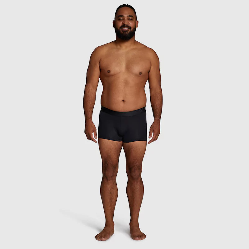 ALPHX Modern Fit Trunks –Midnight Black Support &amp; Comfort Redefined Underwear ALPHX Alphx.com