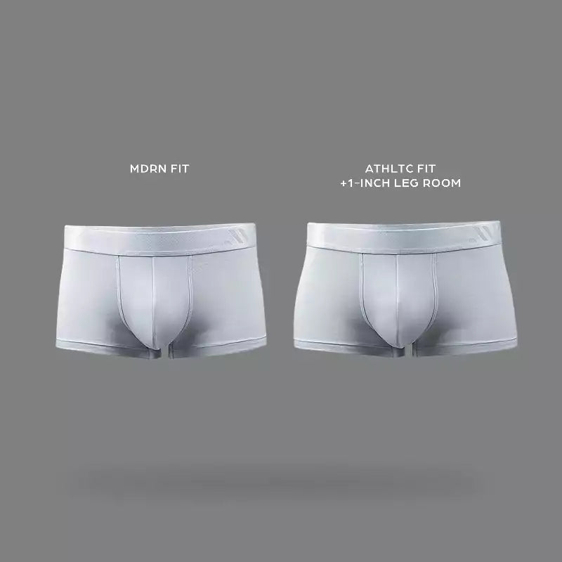 ALPHX Modern Fit Trunks –Glacier Blue Support &amp; Comfort Redefined Underwear ALPHX Alphx.com